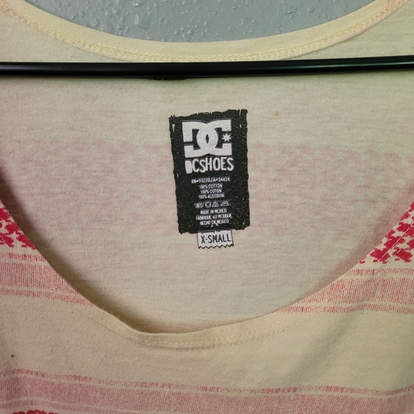 DC Striped Tank Top Women's Size XS - Picture 2 of 4